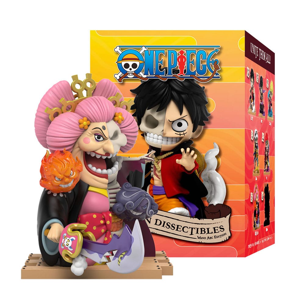 SU ORDINAZIONE One Piece: Freeny's Hidden Dissectibles Wano 4 inch Vinyl Figure Blind Box Display (6)