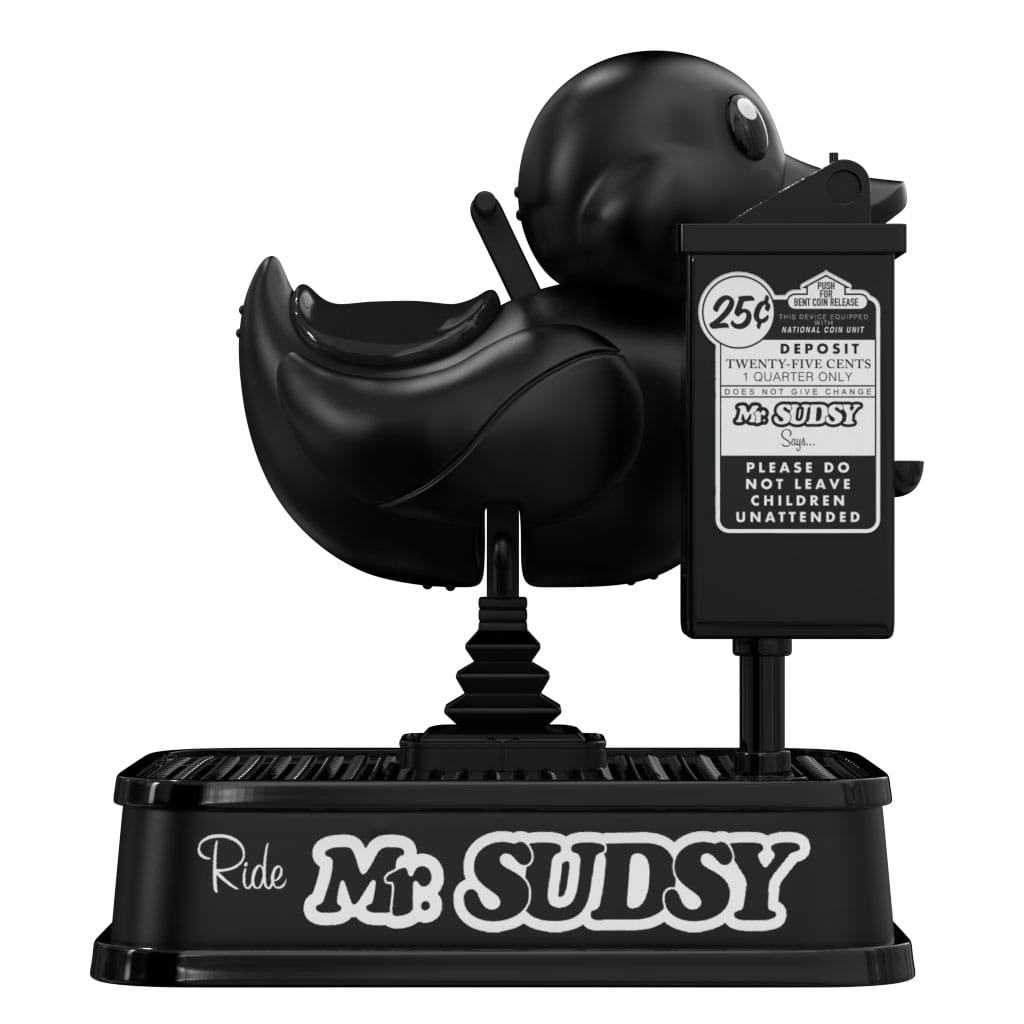 SU ORDINAZIONE Mr Sudsy Animal Rides Blackout Edition by Jason Freeny 20 cm