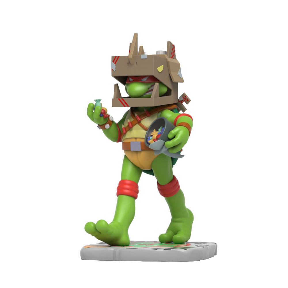 SU ORDINAZIONE Teenage Mutant Ninja Turtles Figure Remixx Raphael Cowa-BOO-nga! Edition 15 cm *PREZZO SPECIALE* ESAURITO