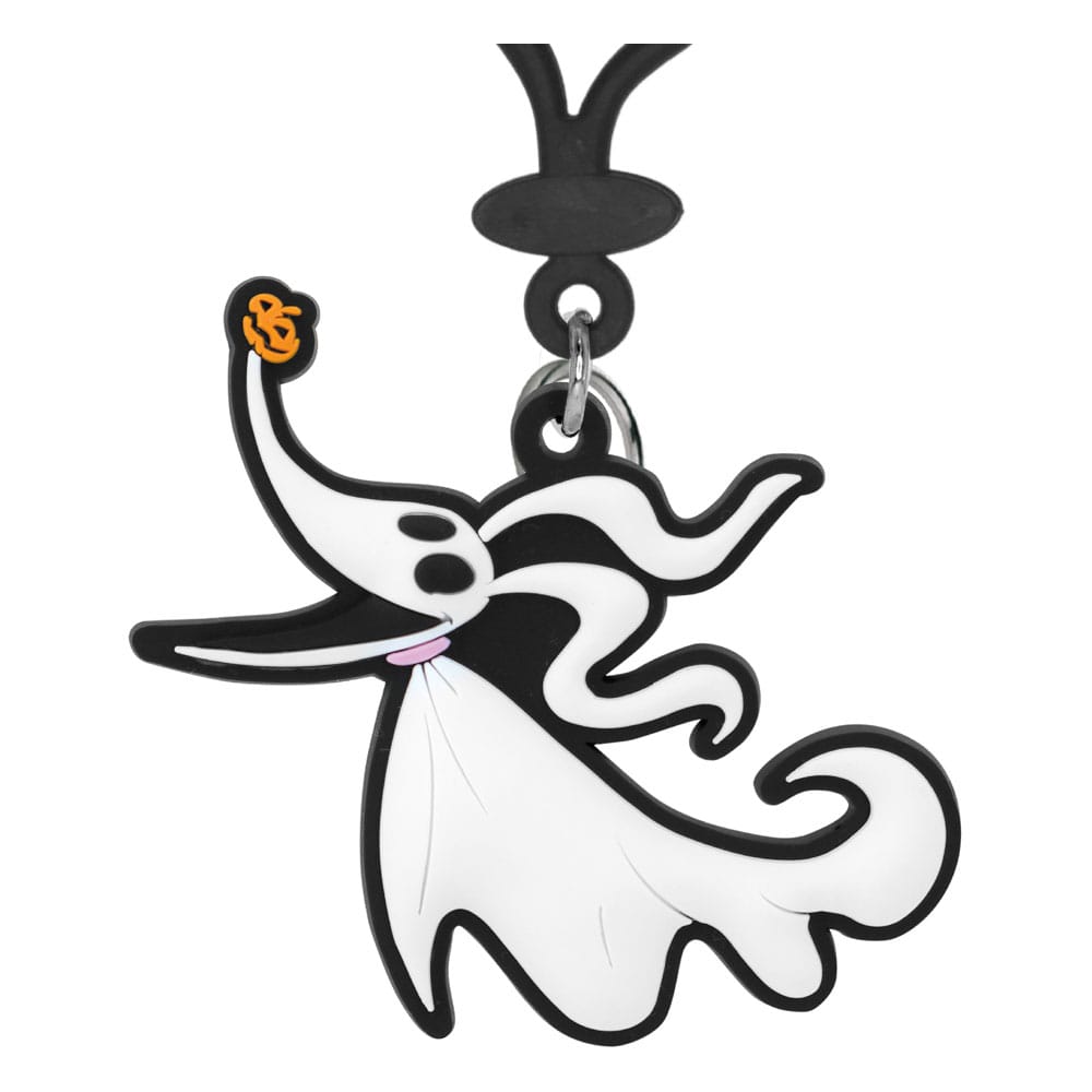 AUF BESTELLUNG GEFERTIGT Nightmare Before Christmas Soft-Touch-PVC-Taschenclip Zero AUSVERKAUFT