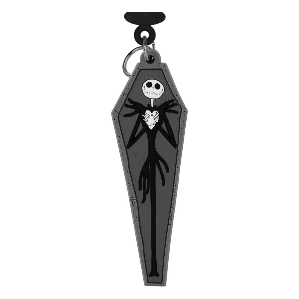 AUF BESTELLUNG Nightmare before Christmas Soft Touch PVC Taschenclip Jack