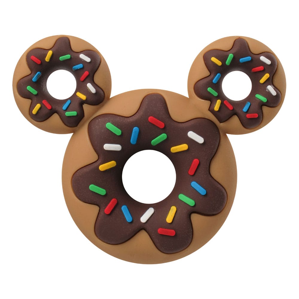 Auf Bestellung gefertigter Mickey Mouse D-Lish Treats Soft-Touch-PVC-Magnet-Donut AUSVERKAUFT