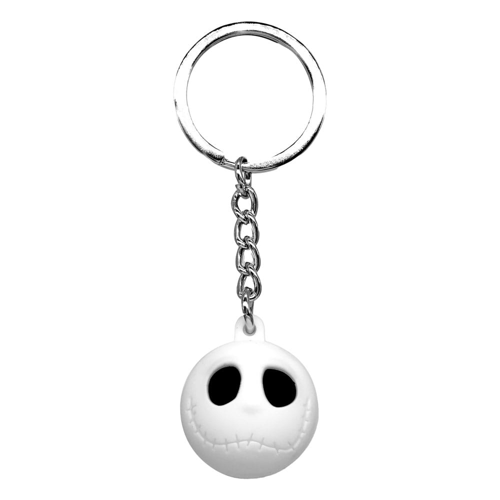 SU ORDINAZIONE Nightmare before Christmas Ball Keychain Jack (Happy) ESAURITO