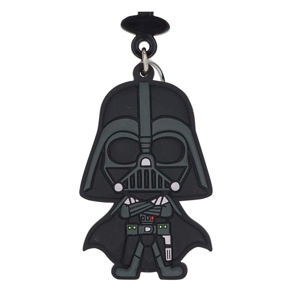 🧪 LAB | SU ORDINAZIONE Star Wars Soft Touch PVC Bag Clip Darth Vader