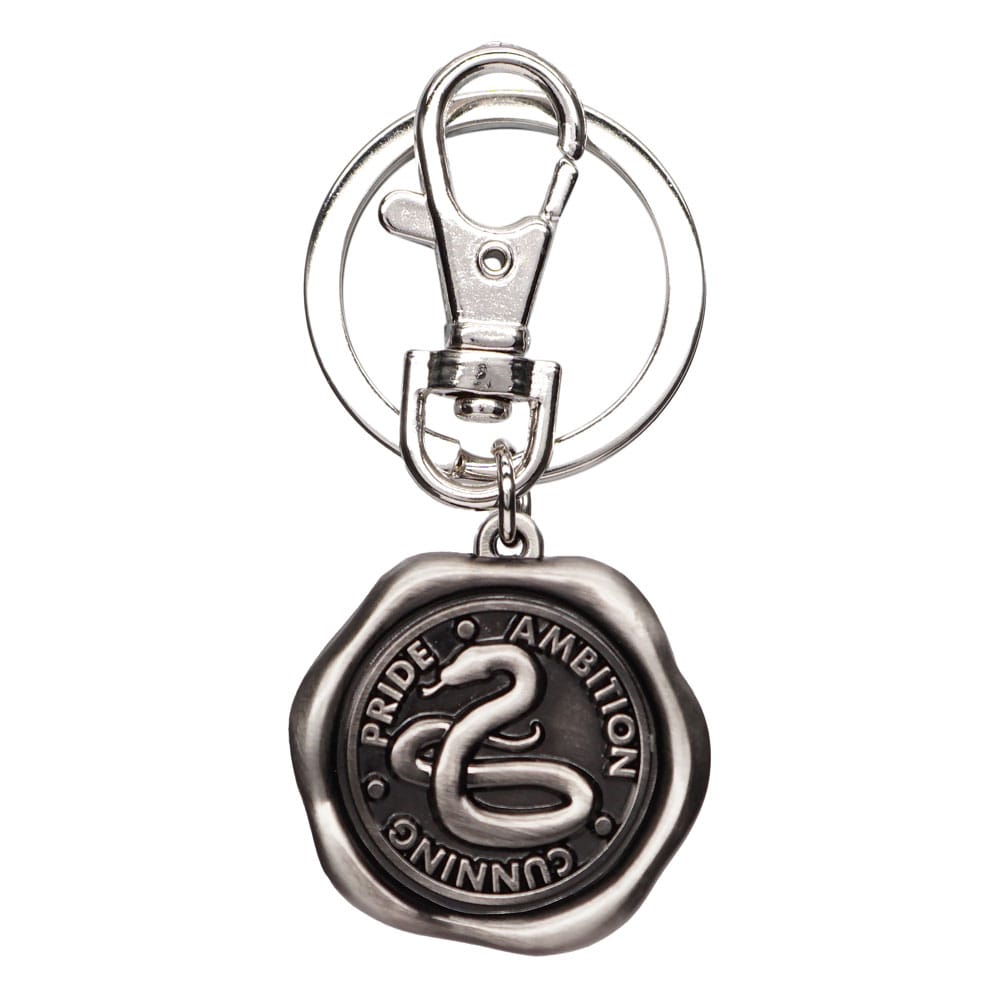 MADE TO ORDER Harry Potter Pewter-Keychain Slytherin