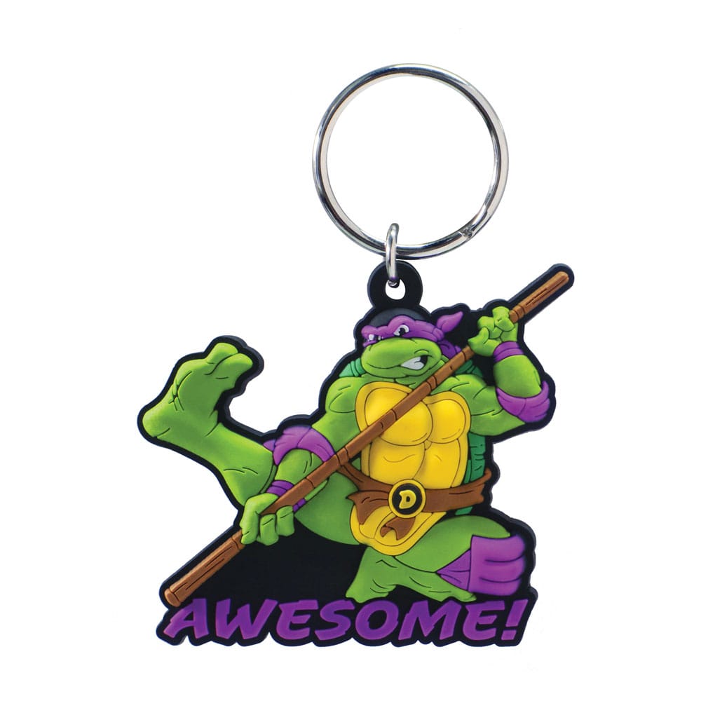 🧪 LAB | SU ORDINAZIONE Teenage Mutant Ninja Turtles Soft Touch PVC Bag Clip Donatello