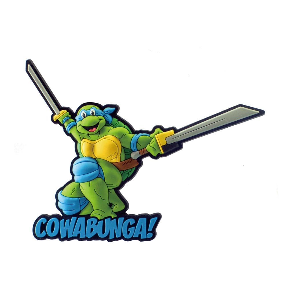 Auf Bestellung gefertigter Leonardo-Magnet mit Soft-Touch-Effekt der Teenage Mutant Ninja Turtles *SONDERPREIS* AUSVERKAUFT