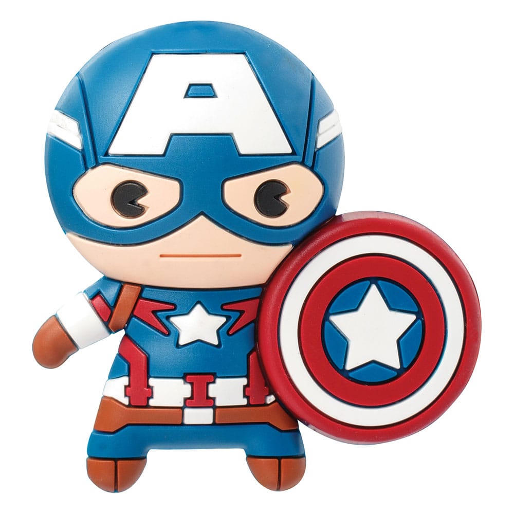 SU ORDINAZIONE Captain America 3D Magnet