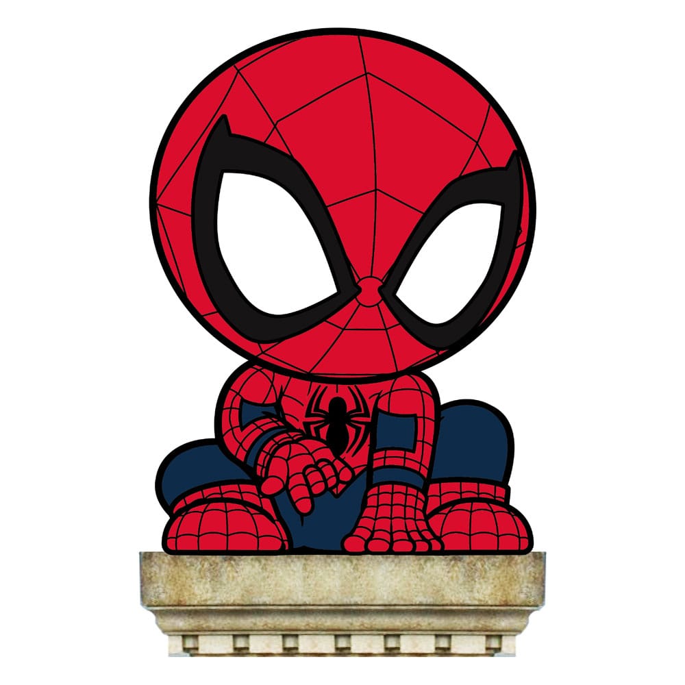 SU ORDINAZIONE Spider-Man Coin Bank Spider-Man Crouching