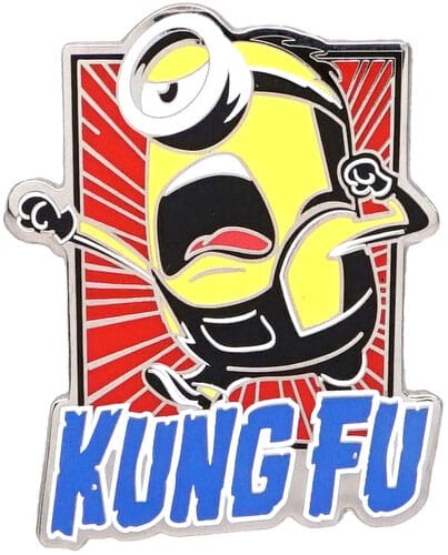 AUF BESTELLUNG Minion Mehr als ein Minion Pin Anstecker Kung Fu Stuart *SONDERPREIS*