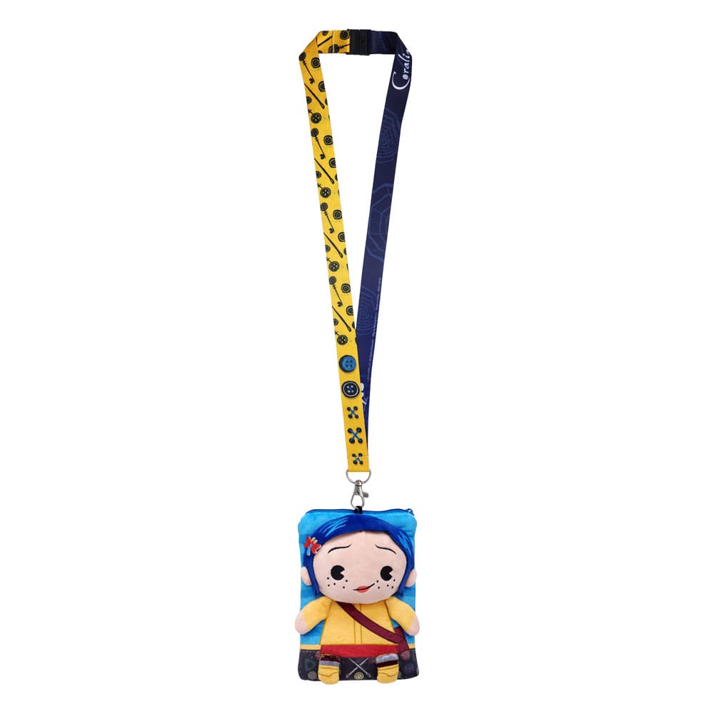 SU ORDINAZIONE Coraline Lanyard Coraline with Pouch Card Holder