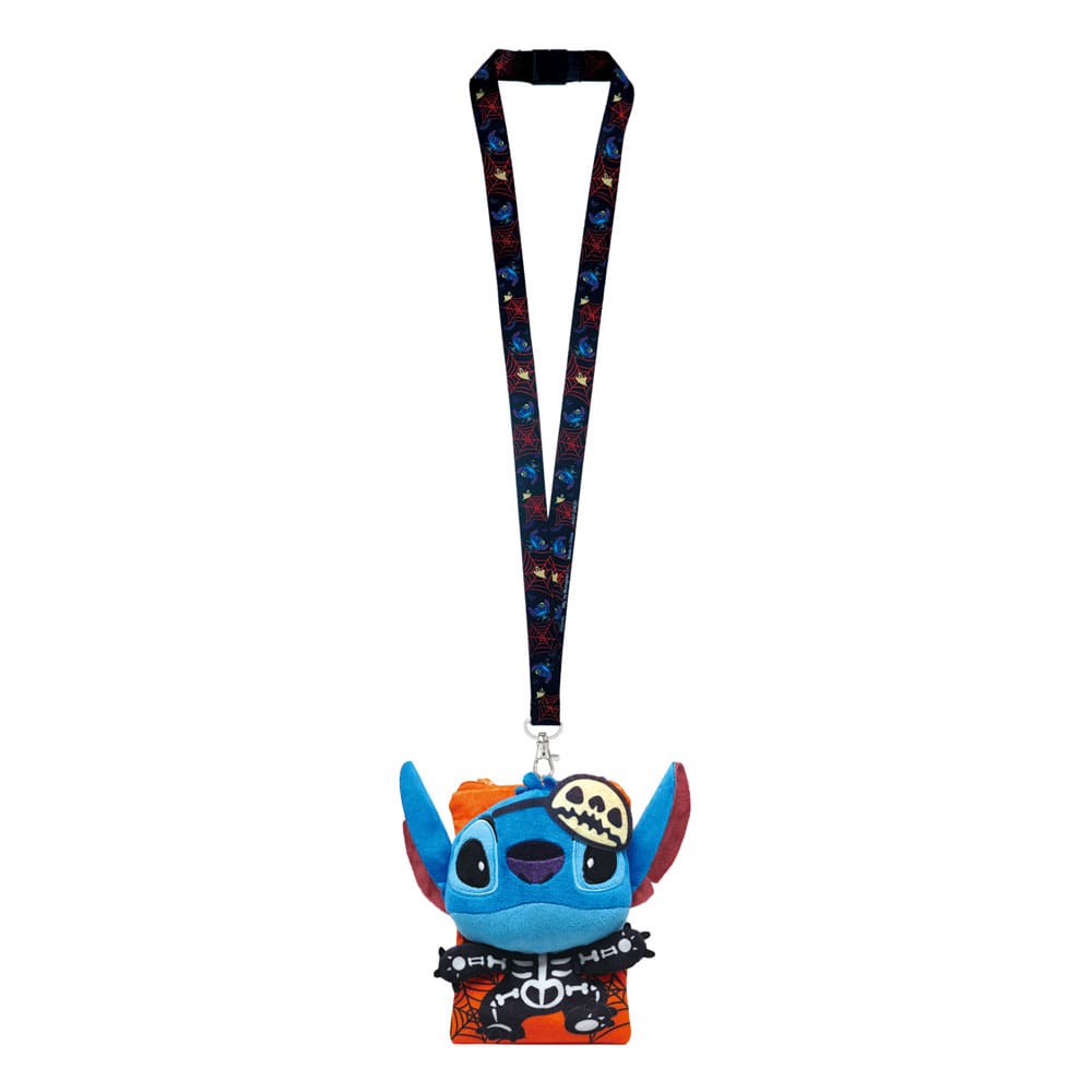 SU ORDINAZIONE Lilo & Stitch Lanyard Stitch Skeleton with Card Holder