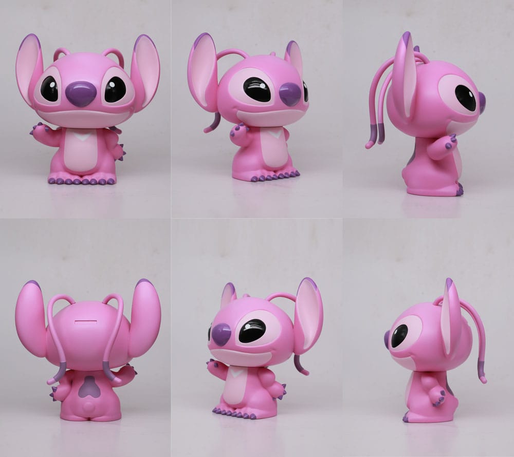 SU ORDINAZIONE Lilo & Stitch Figural Bank Angel (in acetate box) 20 cm
