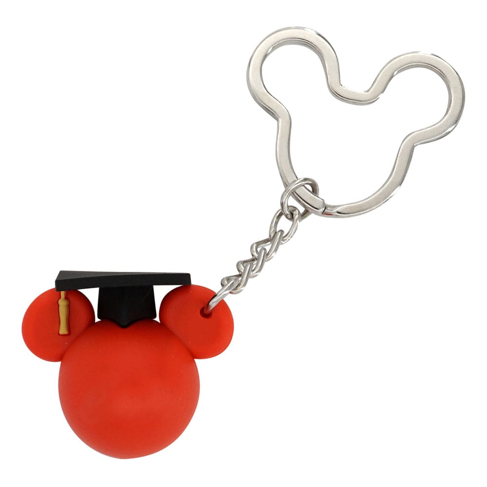 SU ORDINAZIONE Disney Ball Keychain Mickey Graduation Red *PREZZO SPECIALE* ESAURITO
