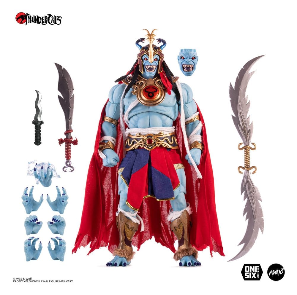 🧪 LAB | SU ORDINAZIONE ThunderCats Action Figure 1/6 Mumm-Ra 30 cm