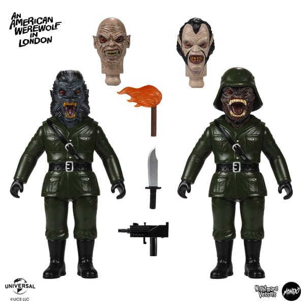 🧪 LAB | SU ORDINAZIONE An American Werewolf in London Soft Vinyl Figure Nightmare Demons 17 cm