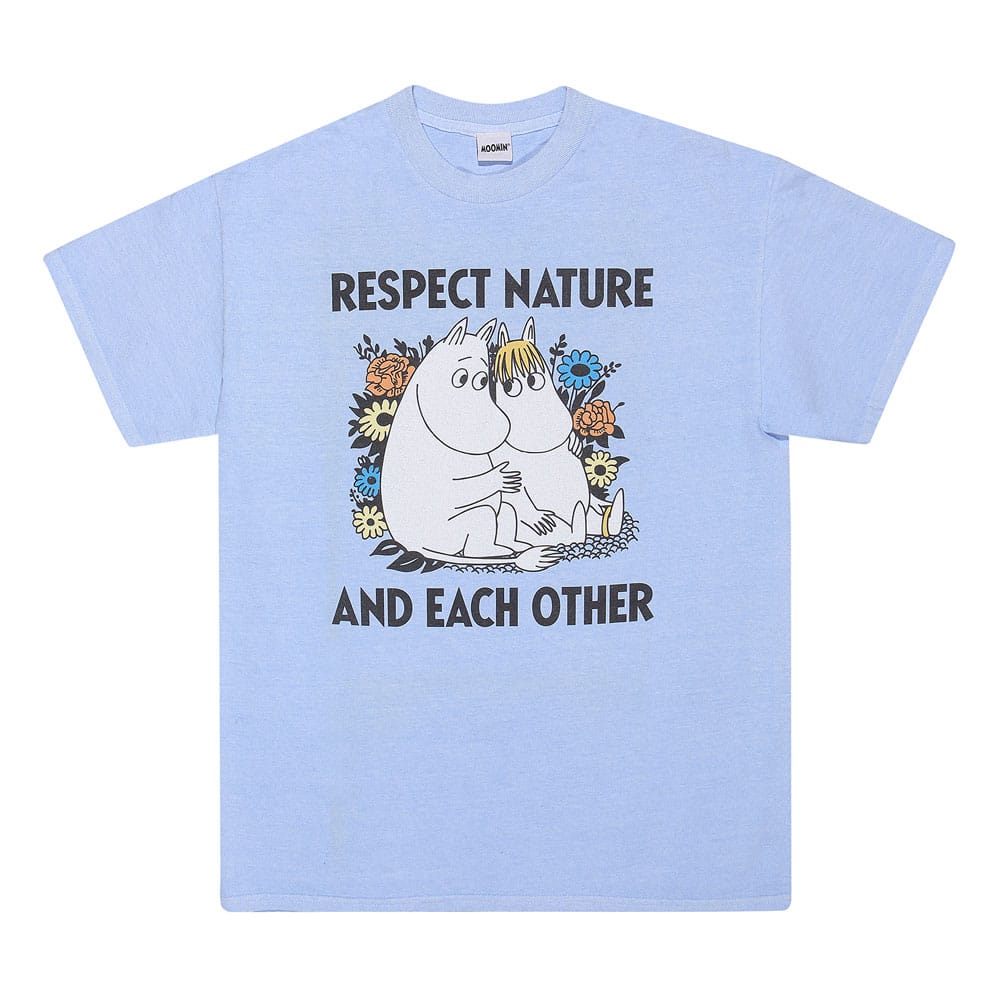 SU ORDINAZIONE Moomins T-Shirt Respect Nature Size M