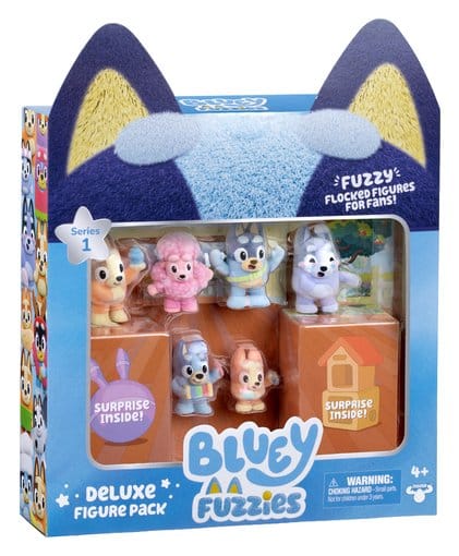 🧪 LAB | SU ORDINAZIONE Bluey Fuzzies Deluxe Figure Pack
