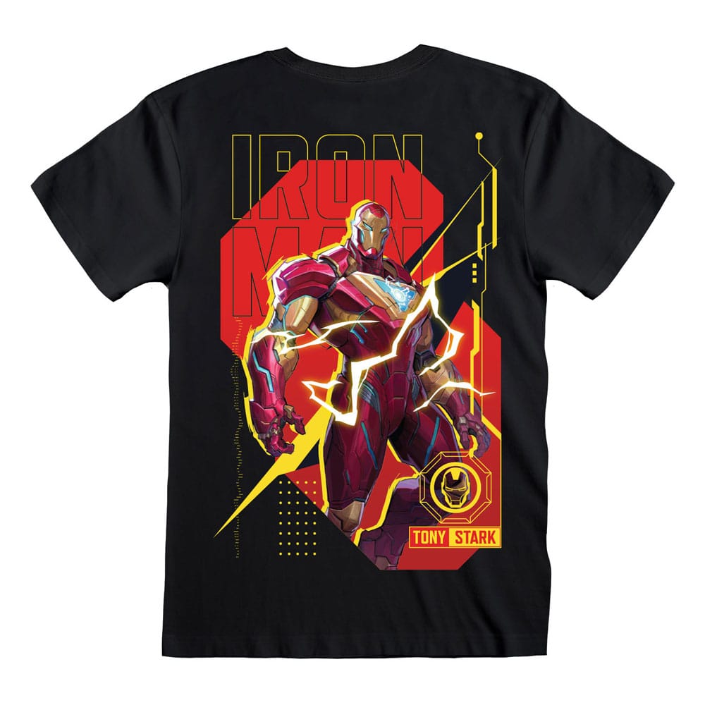 SU ORDINAZIONE Marvel Rivals T-Shirt Iron Man Size L *PREZZO SPECIALE*