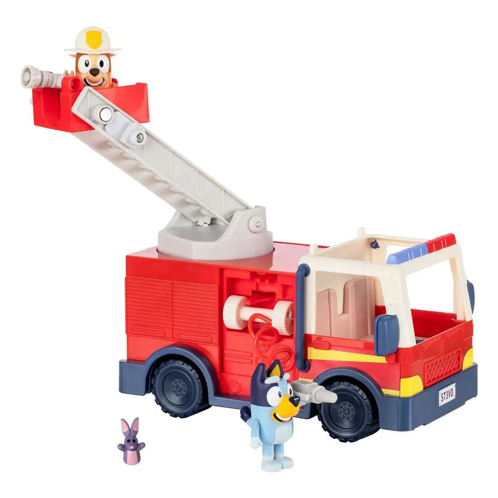 MADE TO ORDER Bluey Mini Figure Playset Bluey Firedruck