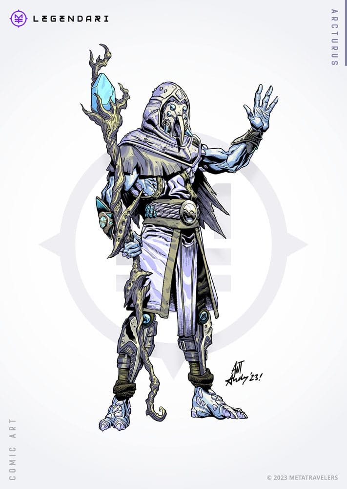 🧪 LAB | SU ORDINAZIONE Legendari Actionfigur 1/10 Arcturus 18 cm