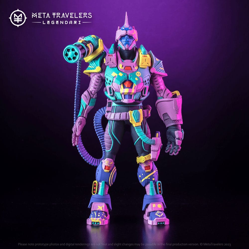 🧪 LAB | SU ORDINAZIONE Legendari Actionfigur 1/10 Quik Jak 18 cm