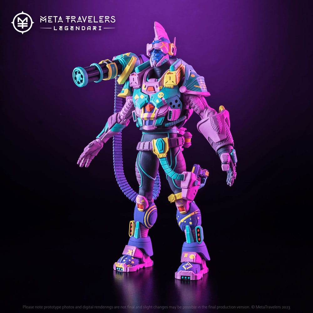 🧪 LAB | SU ORDINAZIONE Legendari Actionfigur 1/10 Quik Jak 18 cm