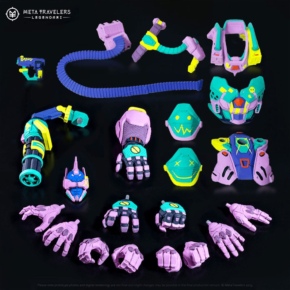 🧪 LAB | SU ORDINAZIONE Legendari Actionfigur 1/10 Quik Jak 18 cm