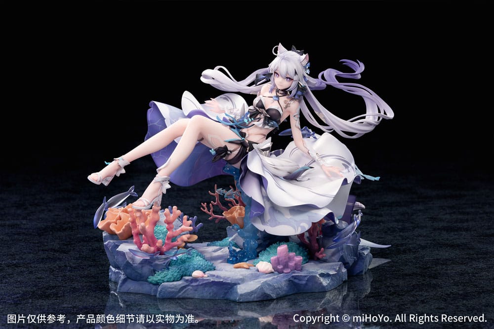 SU ORDINAZIONE Honkai Impact 3rd PVC Statue 1/7 Kiana Herrscher of Finality: Selenic Ripples Ver. Bonus Edition 20 cm