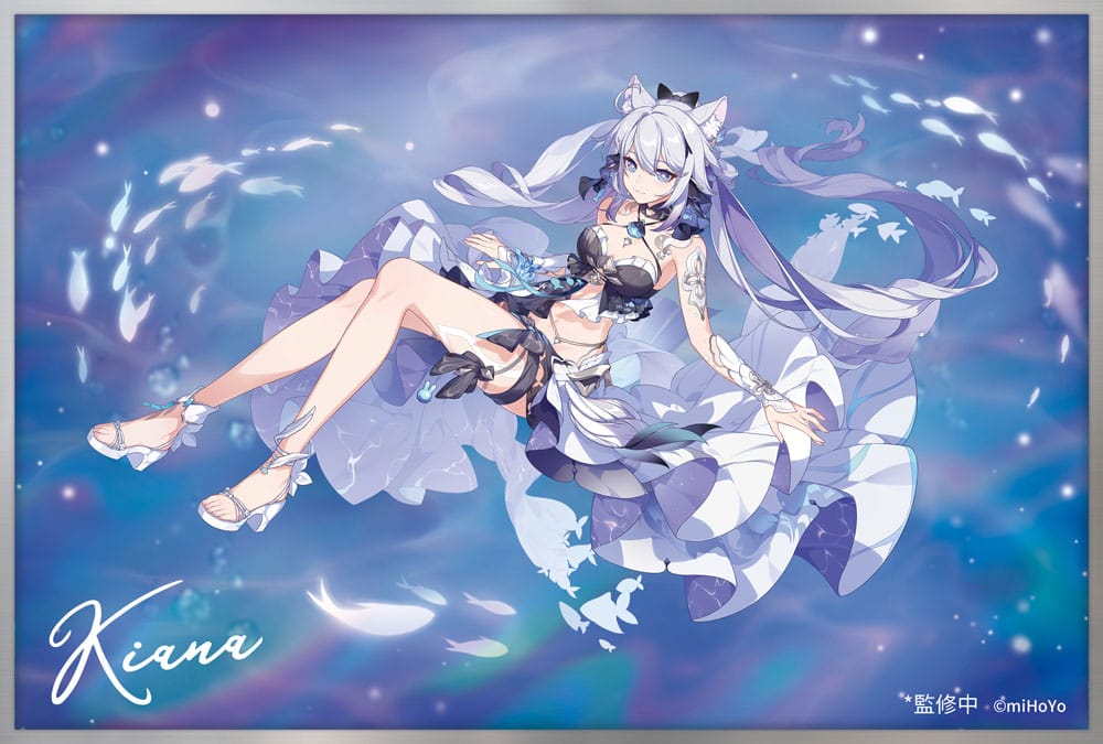 SU ORDINAZIONE Honkai Impact 3rd PVC Statue 1/7 Kiana Herrscher of Finality: Selenic Ripples Ver. Bonus Edition 20 cm