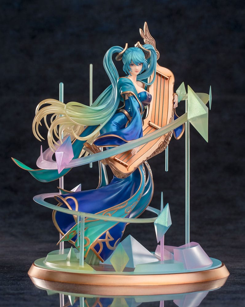 PREORDINE ESAURITO League of Legends PVC Statue 1/7 Maven of the Strings Sona 31 cm