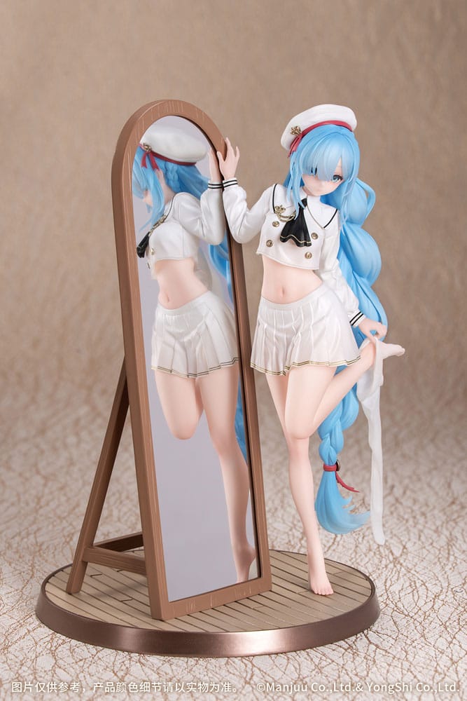 SU ORDINAZIONE Azur Lane PVC Statue 1/8 Janus Fear of Changing Clothes 20 cm