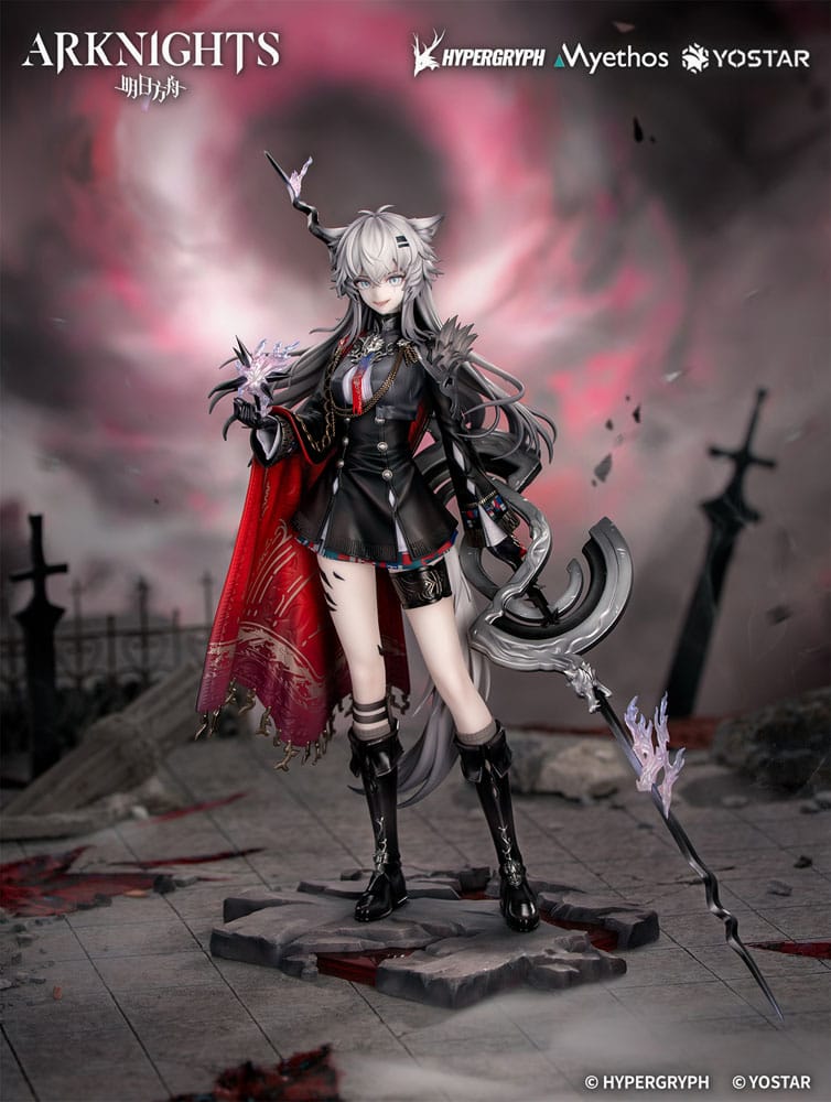 PREORDINE+ 09/2026 Arknights PVC Statue 1/7 Lappland the Decadenza 26 cm