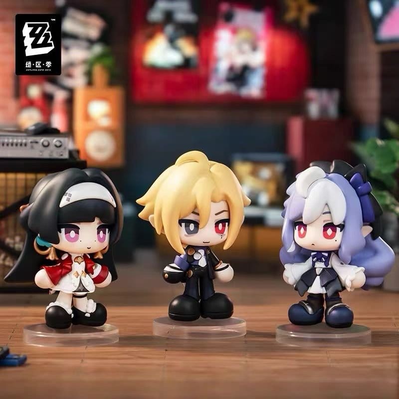 PREORDINE+ 05/2027 Zenless Zone Zero PVC Mini Figures Tiny Agents 8-10 cm Blind Box Display (12)