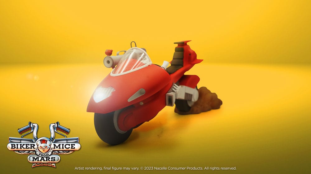 MADE TO ORDER Biker Mice From Mars Vehicle Vinnie's Radical Rocket Sled 25 cm