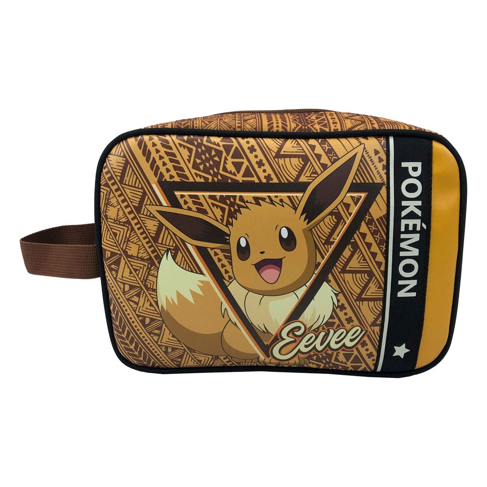 Auf Bestellung gefertigte Pokémon-Waschtasche Evoli