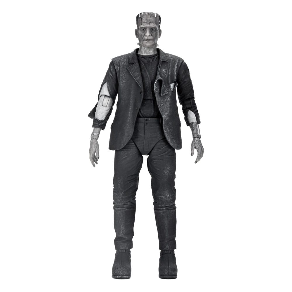 MADE TO ORDER Universal Monsters Action Figure Ultimate Frankenstein's Monster (Bride of Frankenstein) (B&W) 18 cm