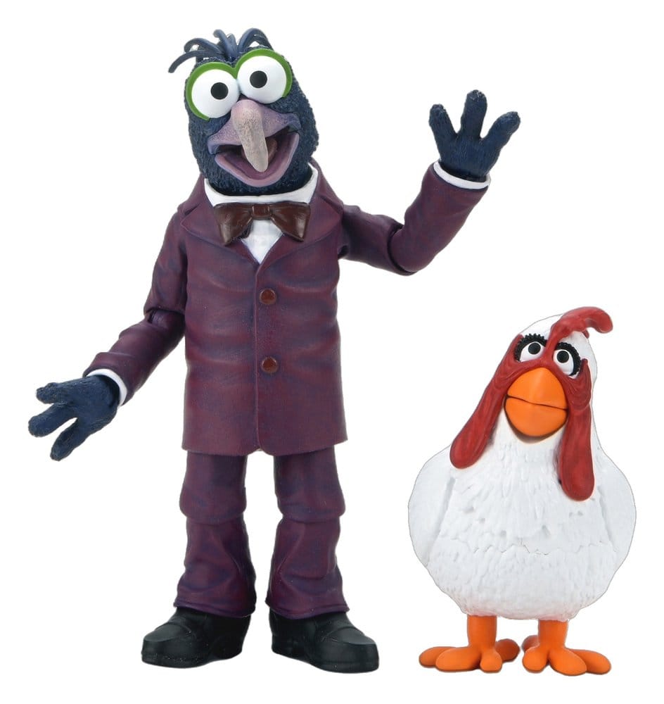 🧪 LAB | PREORDINE+ 06/2027 The Muppets Ultimate Action Figure Gonzo with Camilla 18 cm