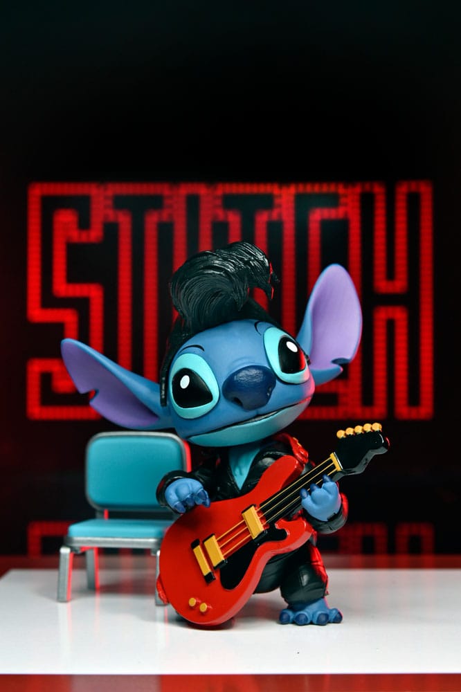 🧪 LAB | SU ORDINAZIONE Lilo & Stitch Action Figure Ultimate Singer Elvis Stitch 7 cm