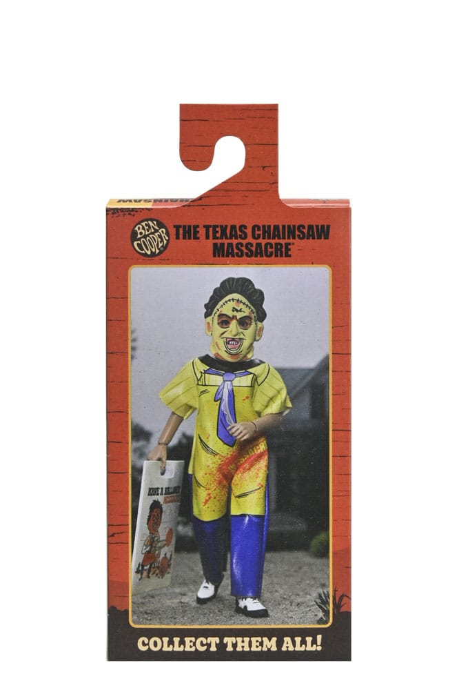 🧪 LAB | SU ORDINAZIONE The Texas Chainsaw Massacre Ben Cooper Action Figure Costume Series 9 Leatherface 15 cm