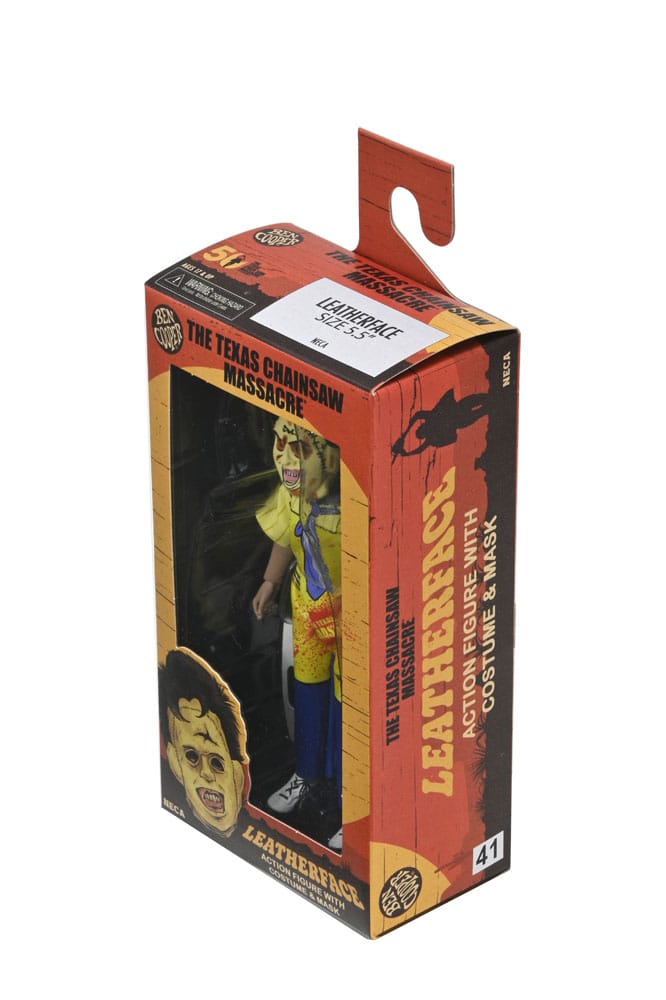 🧪 LAB | SU ORDINAZIONE The Texas Chainsaw Massacre Ben Cooper Action Figure Costume Series 9 Leatherface 15 cm
