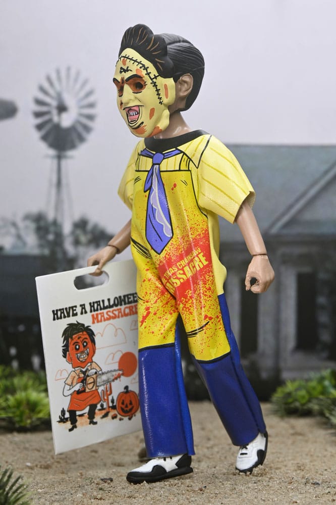 🧪 LAB | SU ORDINAZIONE The Texas Chainsaw Massacre Ben Cooper Action Figure Costume Series 9 Leatherface 15 cm