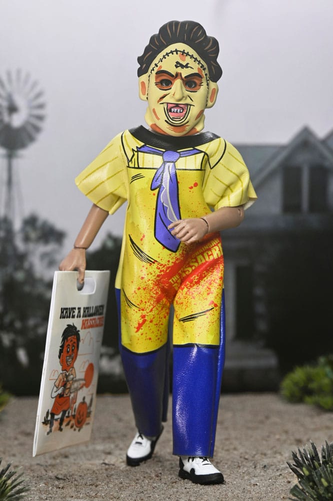 🧪 LAB | SU ORDINAZIONE The Texas Chainsaw Massacre Ben Cooper Action Figure Costume Series 9 Leatherface 15 cm