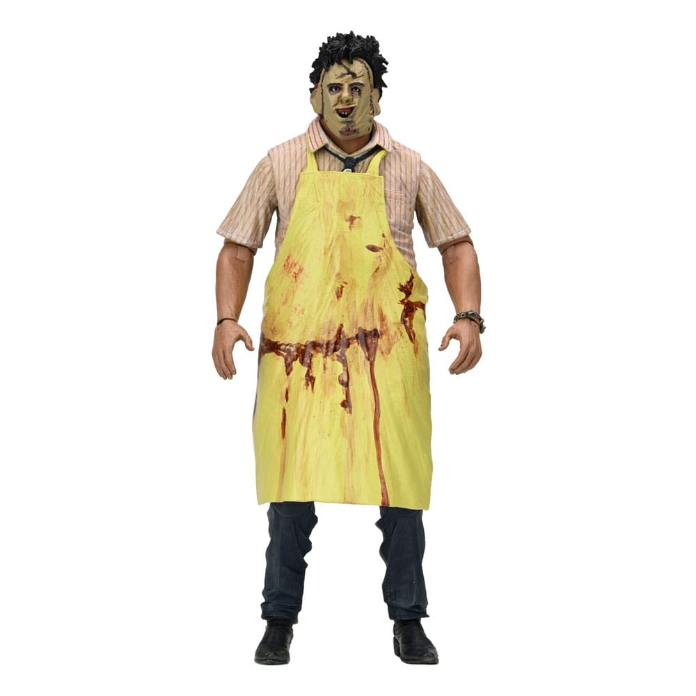 SU ORDINAZIONE Texas Chainsaw Massacre Clothed Action Figure Leatherface 50th Anniversary 20 cm