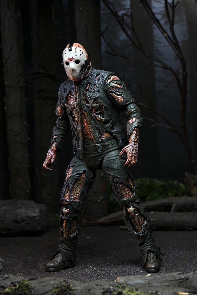 SU ORDINAZIONE Friday the 13th Part 7 Action Figure Ultimate Jason New Blood 18 cm