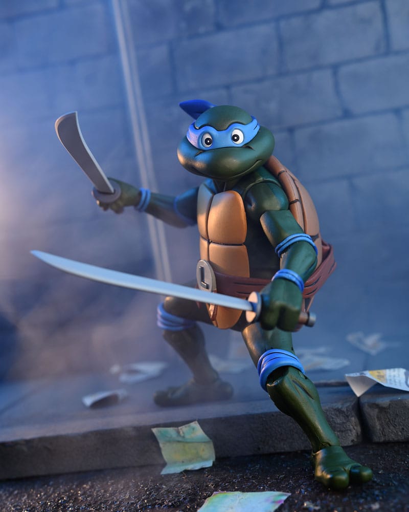 MADE TO ORDER Teenage Mutant Ninja Turtles (Cartoon) Action Figure Ultimate Leonardo VHS 18 cm