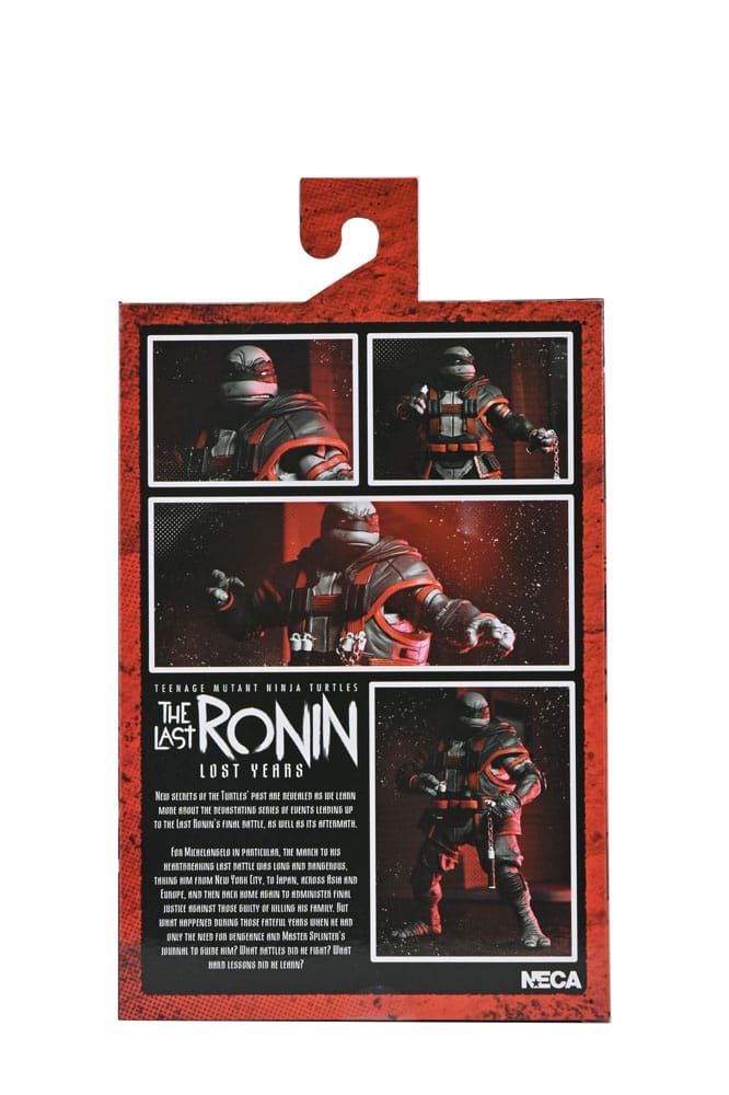 🧪 LAB | SU ORDINAZIONE Teenage Mutant Ninja Turtles (The Last Ronin The Lost Years) Action Figure Michelangelo Nightwatcher 18 cm