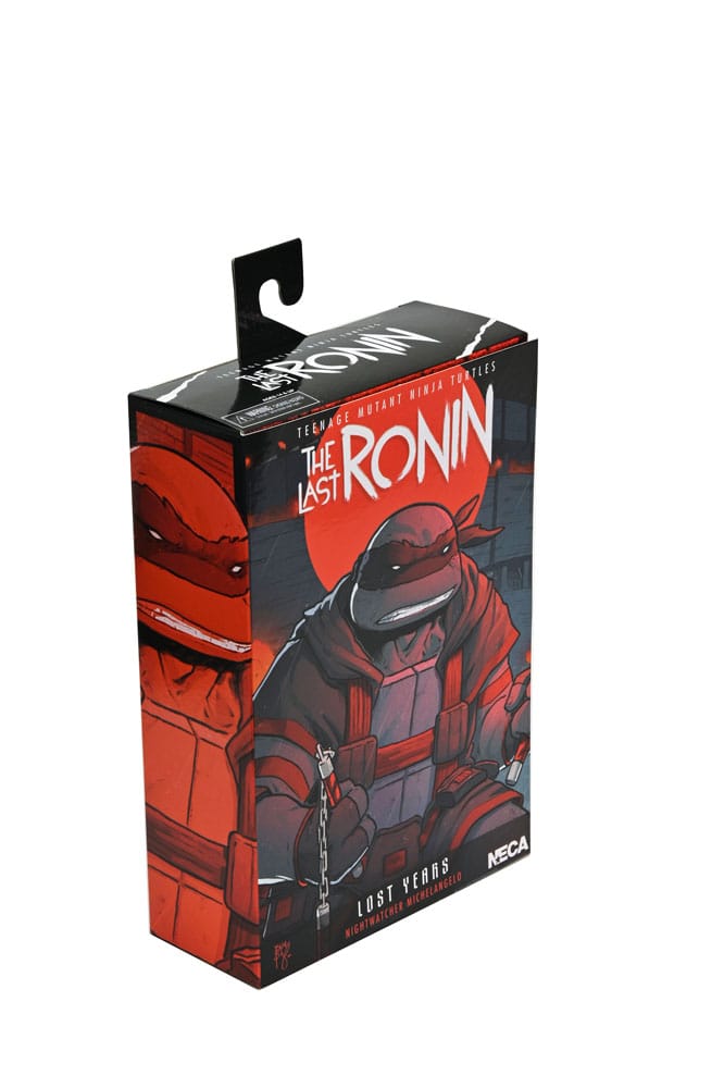 🧪 LAB | SU ORDINAZIONE Teenage Mutant Ninja Turtles (The Last Ronin The Lost Years) Action Figure Michelangelo Nightwatcher 18 cm