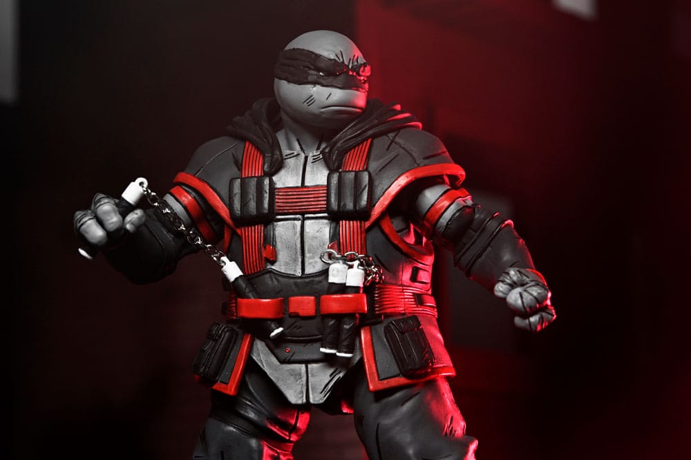 🧪 LAB | SU ORDINAZIONE Teenage Mutant Ninja Turtles (The Last Ronin The Lost Years) Action Figure Michelangelo Nightwatcher 18 cm