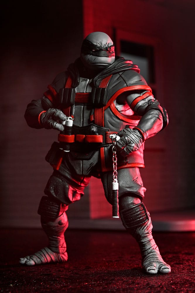 🧪 LAB | SU ORDINAZIONE Teenage Mutant Ninja Turtles (The Last Ronin The Lost Years) Action Figure Michelangelo Nightwatcher 18 cm